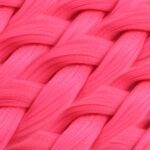 Afrika Örgüsü Ve Rasta İçin Sen  / Neon Pembe - Görsel 3