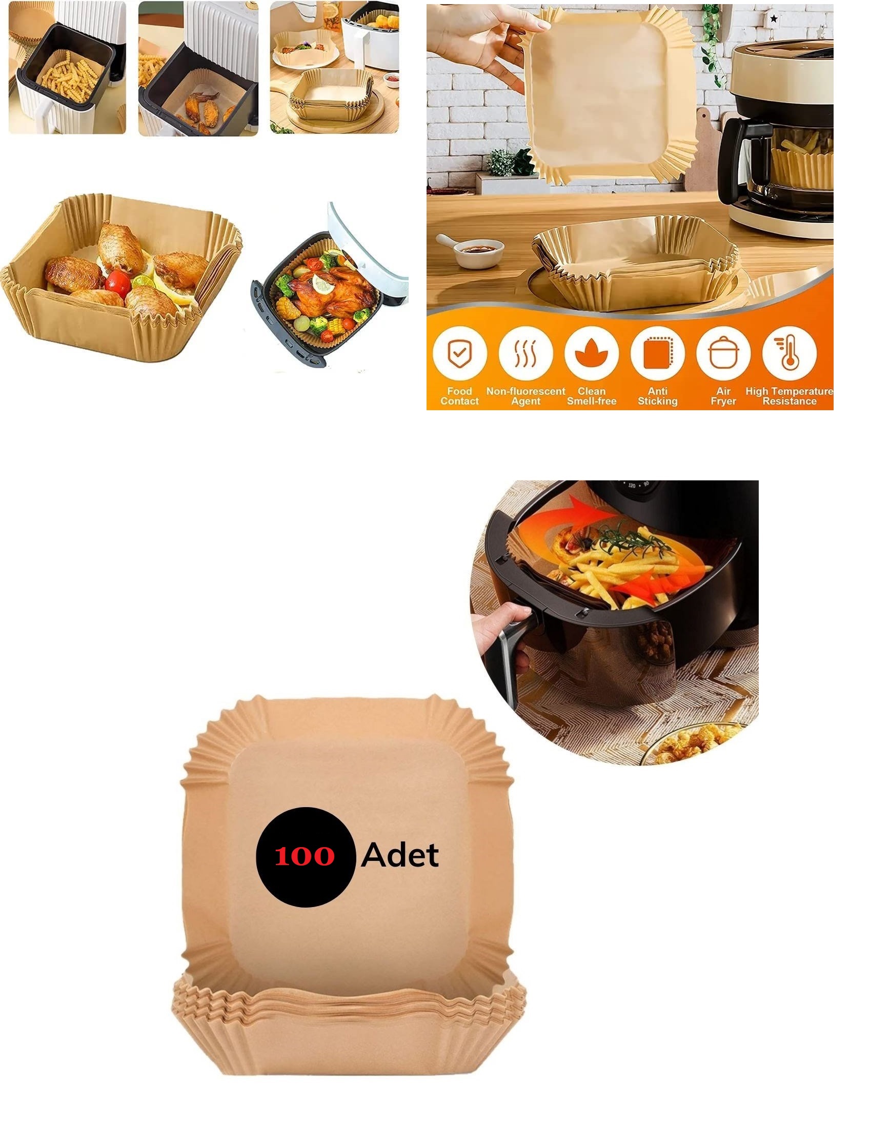 airfreyer-fritoz-kagidi-kare-xl-xxl-100lu-resim-5942.jpg Airfreyer Fritöz Kağıdı Kare XL / XXL 100LÜ - Görsel 1