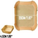 Airfreyer Fritöz Kağıdı Kare XL / XXL 100LÜ - Görsel 5