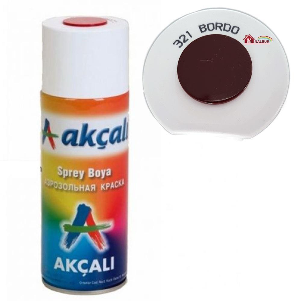 akcali-sprey-boya-400-ml-321-bordo-12036.jpg Sprey Boya 400 ml 321 Bordo - Görsel 1