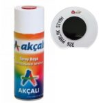 Akçalı Sprey Boya 400 ml - 326 Parlak Siyah