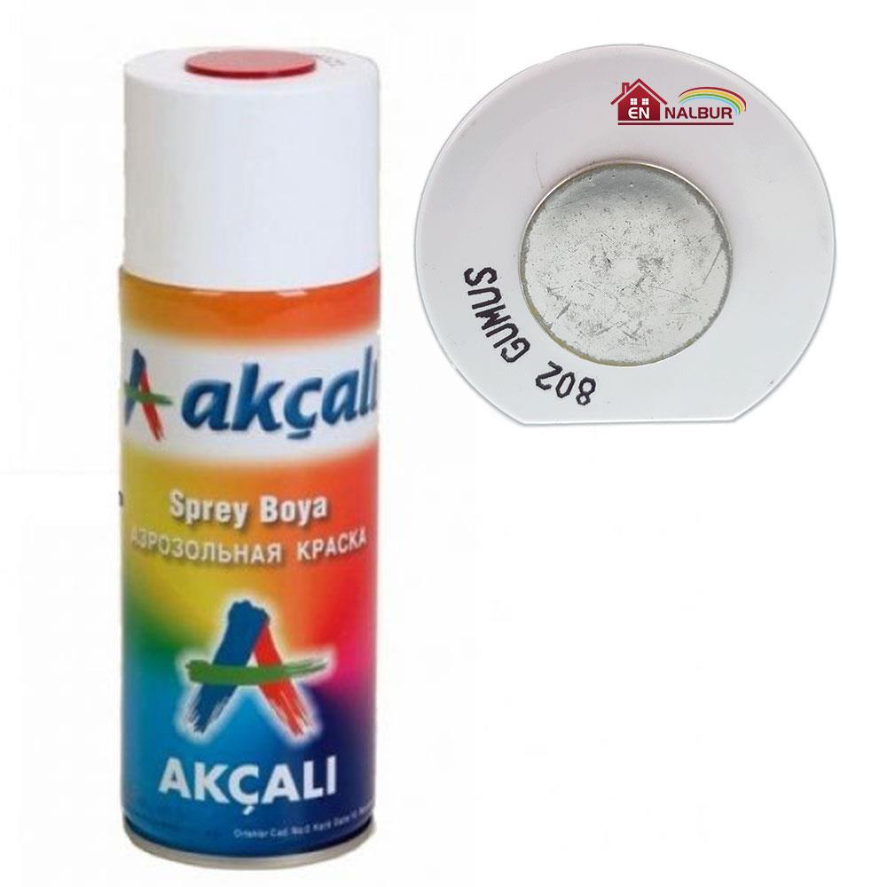 akcali-sprey-boya-400-ml-gumus-12043.jpg Sprey Boya 400 ml 802 Gümüş - Görsel 1
