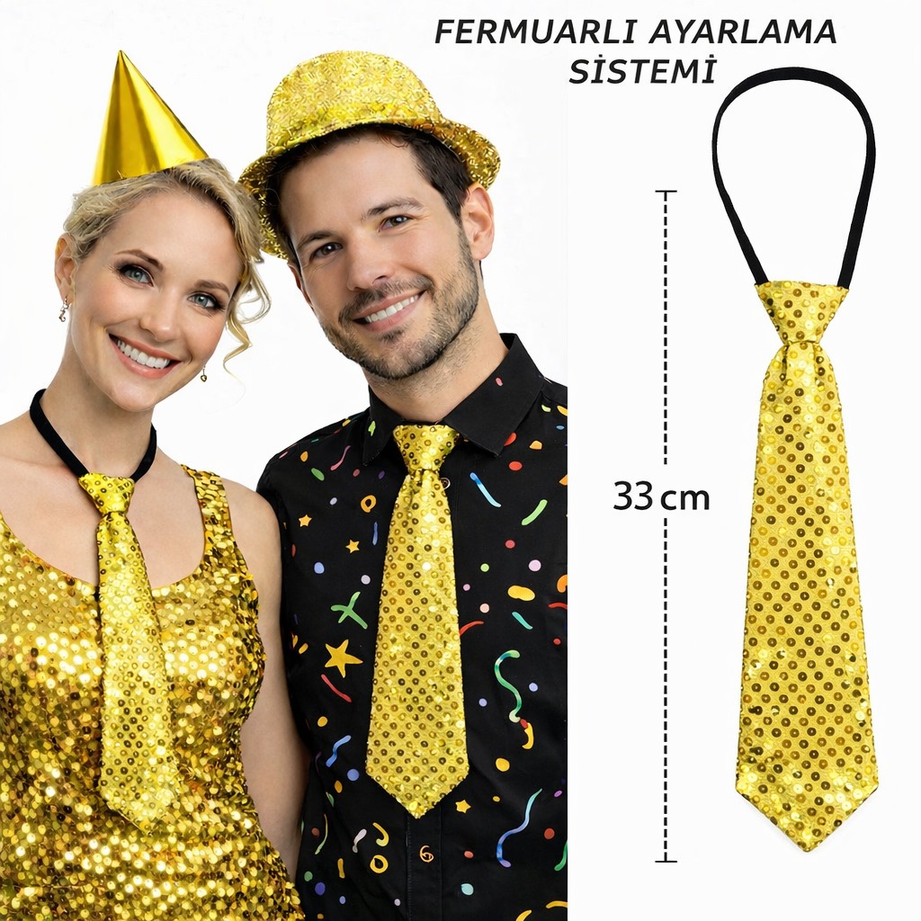 altin-renk-pul-payetli-isiltili-parti-kravati-33-cm-resim-5421.jpg Altın Renk Pul Payetli Işıltılı Parti Kravatı 33 cm - Görsel 1