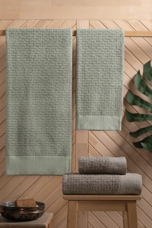 altinbasak-bambi-banyo-seti-antrasit-krem-16588.jpg Banyo Seti Koyu Bej Yeşil - Görsel 1