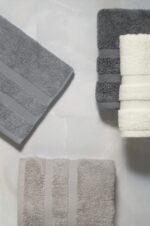 Jakarlı 4´lü 50x90 El Havlusu Nori V2 - Görsel 4