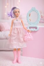 Moda Seti - Aksesuarlı 30 cm Bebek Seti  - 1 ADET