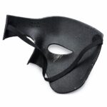 Antik Eskitme Gümüş Erkek Yarım Maske - Phantom & B Maskesi - Görsel 3