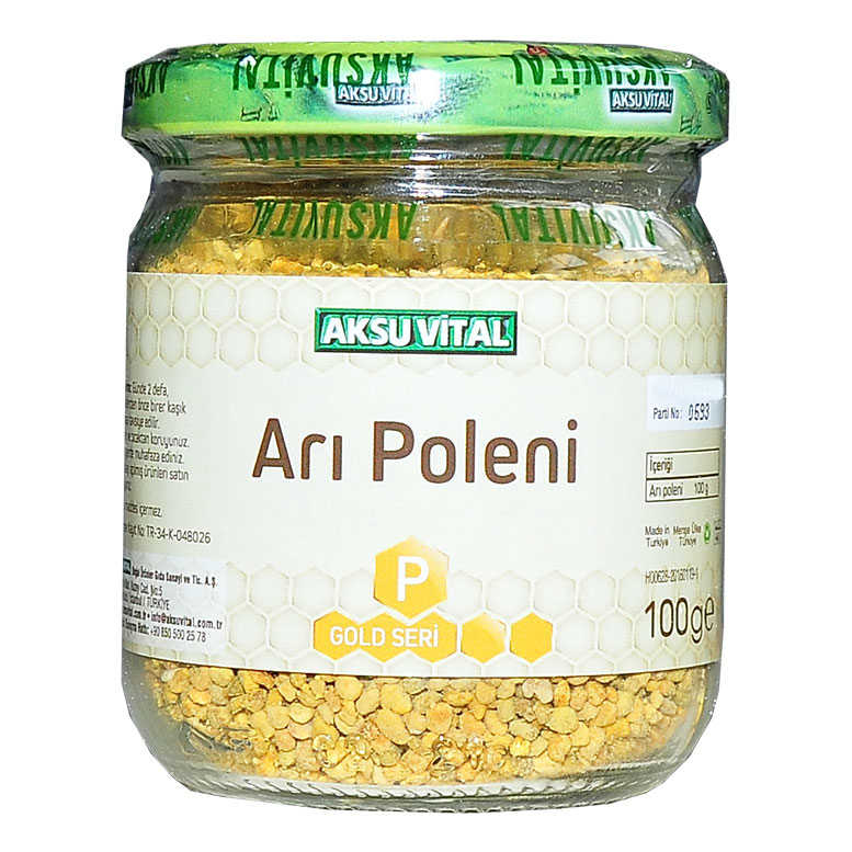 Arı Poleni 100 Gr - Aksu Vital Arı Poleni 100 Gr - Görsel 1