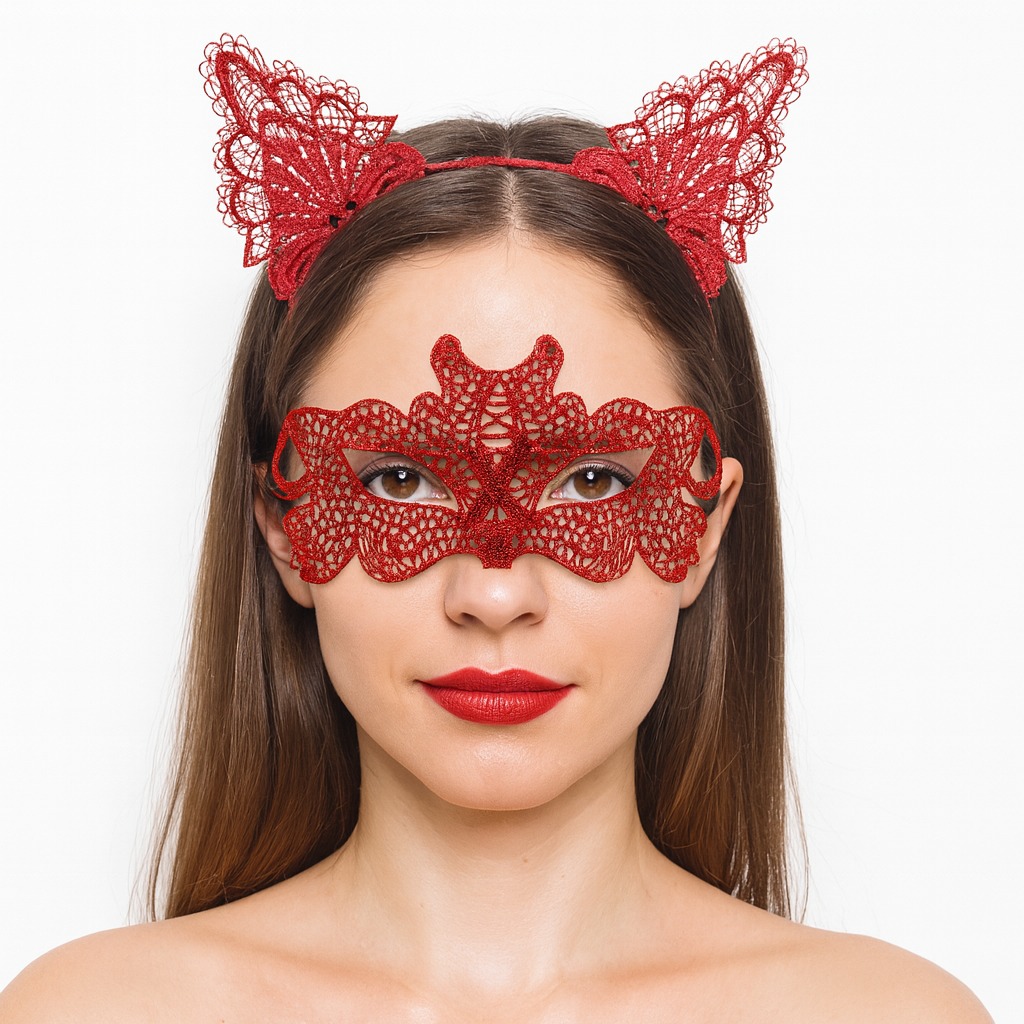 ates-kirmizisi-dantel-tac-ve-maske-seti-10-no-maskeli-balo-o-resim-5180.jpg Ateş Kırmızısı Dantel Taç ve Maske Seti 10 No - Maskeli B & Özel Gün Seti - Görsel 1