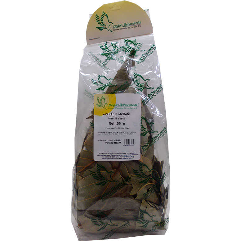 Avokado Yaprağı 50Gr Pkt - Doğan Baharat Avakado Yaprağı Doğal 50 Gr Paket - Görsel 1