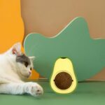 Avokado Dönen Kedi Nanesi Cat Oyun Topu Doğal Kedi Oyuncağı - Görsel 4