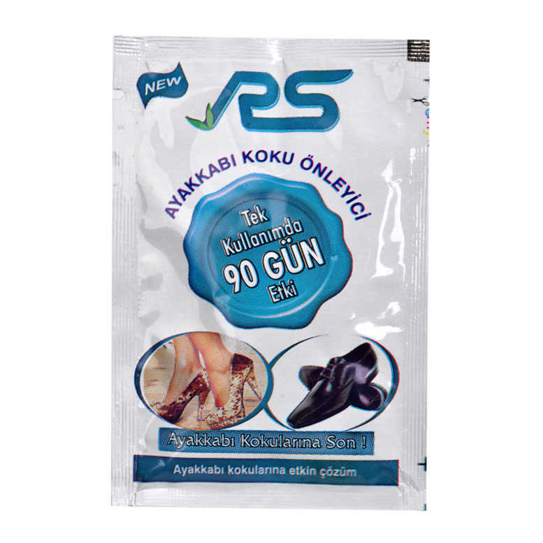 Ayak Kokusu Önleyici Toz 10Gr - Rs Ayak Kokusu Önleyici Toz 10 Gr Paket - Görsel 1