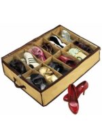 Ayakkabı Saklama Çantası 12 Bölmeli Shoes Under - Görsel 4