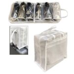 Ayakkabı SAKLAMA ve TAŞIMA Çantası (Çizgili Model) Shoe Tote - Görsel 2