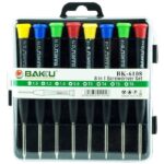 Baku BK-6108 Hassas 8 Parça Tornavida Seti