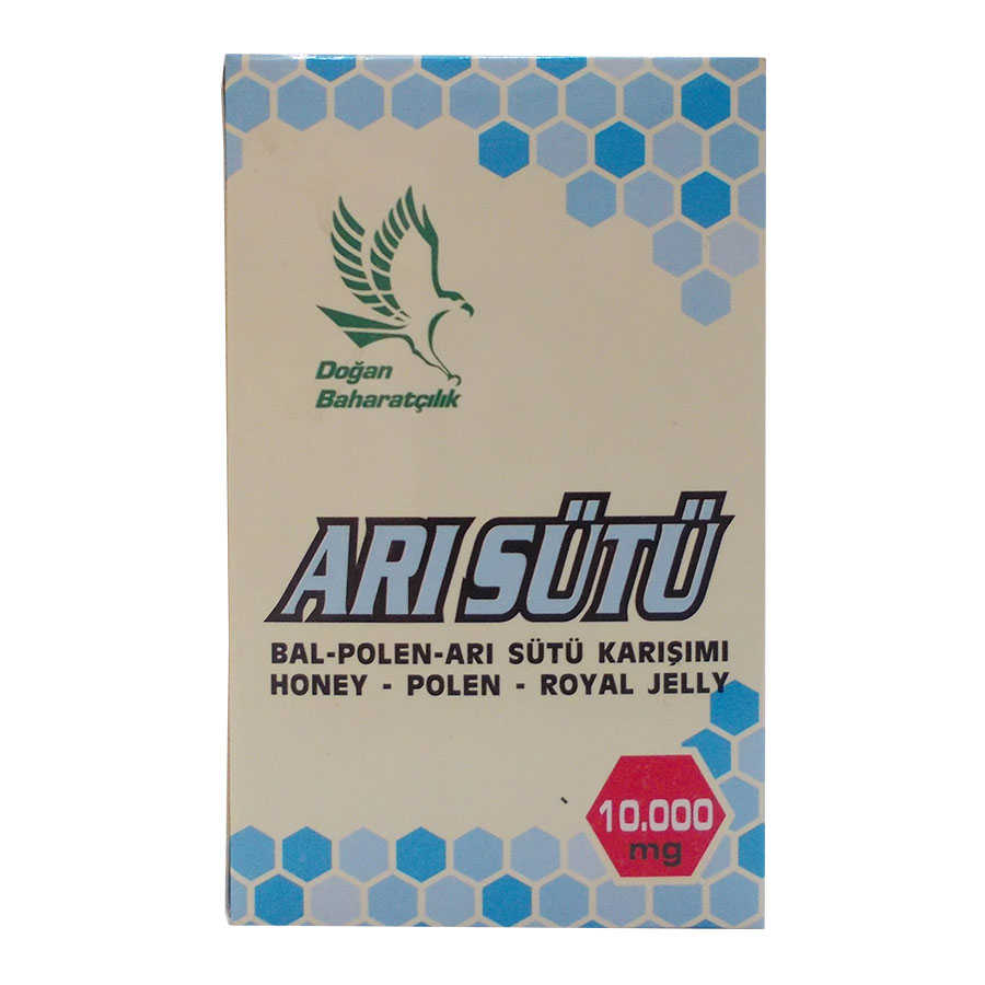 Bal Polen Arı Sütü Karışımı 10000Mg - Doğan Baharat Bal Polen Arı Sütü Karışımı Normal Doz 10000 Mg - Görsel 1