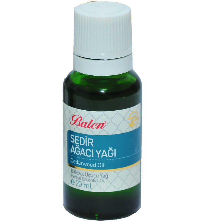 Sedir Ağacı Yağı 20 ML - Balen Sedir Ağacı Yağı (Distilasyon) 20 ML Cam Şişe - Görsel 1