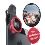 Balık Gözü Cep Telefonu Lensi (Tüm Modellere Uyumlu)