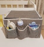 Bebek Beşik Başucu Düzenleyici Kapaklı 5 Bölmeli Organizer - Görsel 4