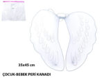 Bebek & Çuk Peri Kanadı  Kostüm Tamamlayıcı Kanat 35x45 cm - Görsel 2