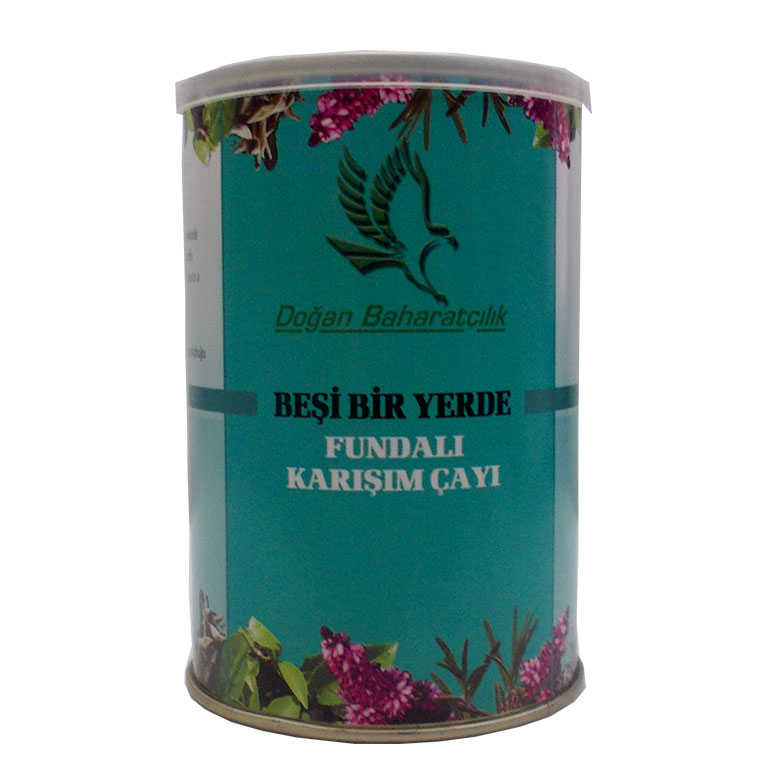 Beşi Bir Yerde Çay 100Gr Tnk - Doğan Baharat Beşi Bir Yerde Çay 100 Gr Teneke Kutu - Görsel 1