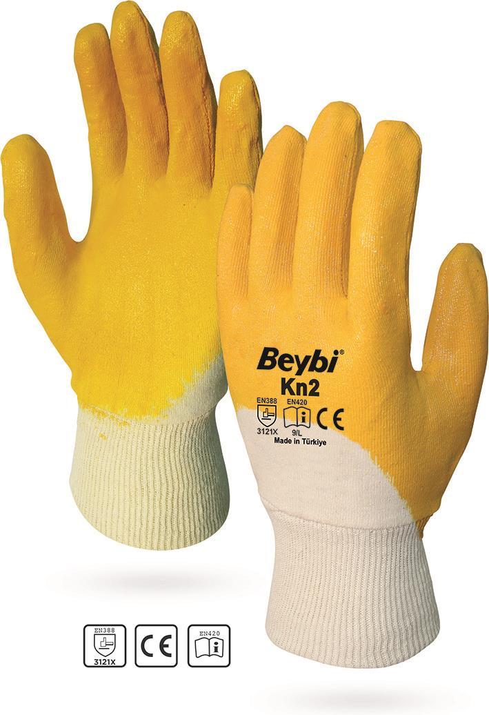 beybi-el-k2-no-9-sari-nitril-pamuk-eldiven-40860.jpg KN2 No:9 Sarı Nitril Pamuk Eldiven - Görsel 1