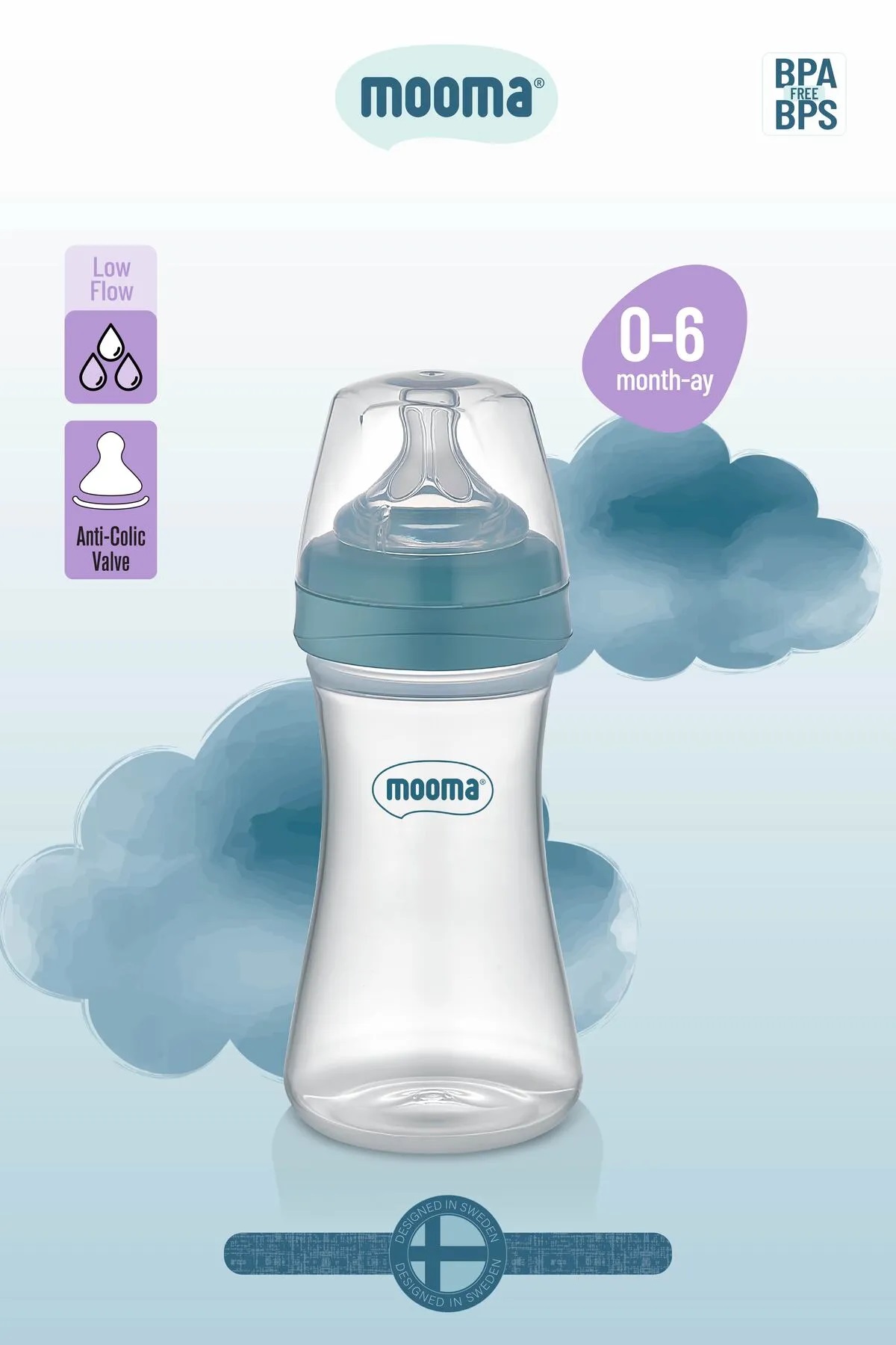 biberon-anti-kolik-biberon-250-ml-kapakli-biberon-0-6-ay-yavas-akis-resim-6871.jpg Biberon Anti Kolik Biberon 250 ml Kapaklı Biberon 0 - 6 Ay (Yavaş Akış) - Görsel 1