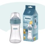 Biberon Anti Kolik Biberon 250 ml Kapaklı Biberon 6 - 18 Ay (Orta Akış)