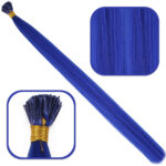Fiber Sen Boncuk Kaynaklık Renkli  / Koyu Mavi / 100 Adet
