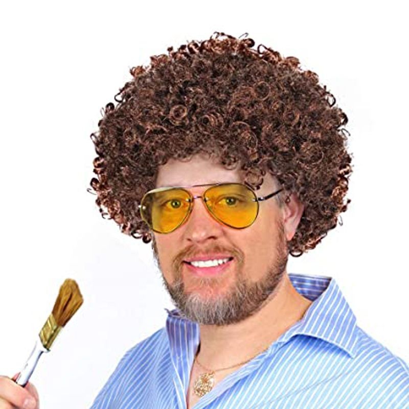 bob-ross-bonus-peruk-kahverengi-renk-120-gr-resim-3424.jpg Bob Ross Bonus Peruk Kahverengi Renk 120 gr - Görsel 1