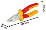 Profesyonel İzoleli Pense 180 mm - Görsel 2