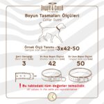 Seri Dokuma Köpek Boyun Tasması 5x50-60cm Kırmızı - Görsel 3