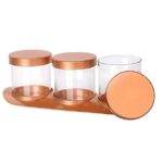 Bronz Baharat Seti Lüx 3lü Set - Görsel 3