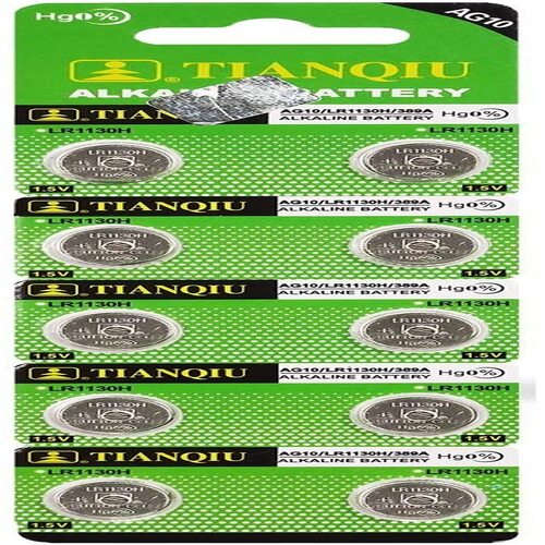 buton-pil-2856-1.jpg Buton Pil - Saat Lazer Hesap Makinesi Pili 10lu Paket AG10 - LR1130H - 389A -1.55V - Görsel 1