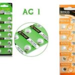 Buton Pil - Saat Lazer Hesap Makinesi Pili 10lu Paket  AG1 LR621/LR60 1.55V