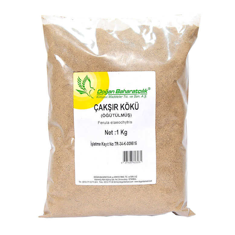Doğan - Çakşır Kökü (Öğütülmüş) 1Kg Pkt Çakşır Kökü Doğal Öğütülmüş 1000 Gr Paket - Görsel 1