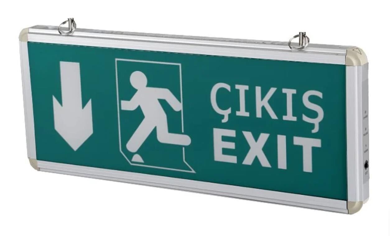 cata-9167-ledli-asagi-ok-exit-cikis-armaturu-3-saat-akulu-69245.jpg Cata 9167 Ledli Aşağı Ok Exit Çıkış Armatürü 3 Saat Akülü - Görsel 1