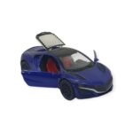 Çek Bırak Araba Metal - 3691C - Mavi - 1 ADET - Görsel 4