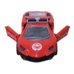 Çek Bırak Metal Araba Lamborgini  - İtfaiye - 1 ADET - Görsel 3