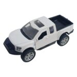 Çek Bırak Metal Arazi Aracı 13 cm - Beyaz - 1 ADET