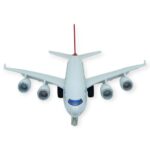 Çek Bırak Metal Yolcu Uçağı - 21 cm - Büyük Boy - 1 ADET - Görsel 2