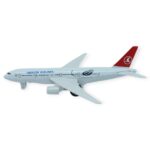 Çek Bırak Metal Yolcu Uçağı - 15 cm - Küçük Boy - 1 ADET - Görsel 2