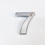 Cemax 7 Rakamı 3,75 cm Krom