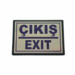 Cemax Yönlendirme Büyük Çıkış (Exit) 13X8,5 cm