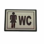 Cemax Yönlendirme Büyük WC Bayan 13X8,5 cm