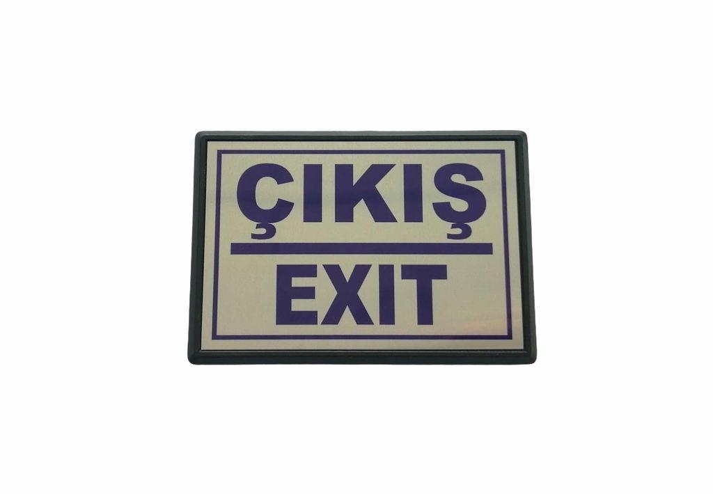 cemax-yonlendirme-kucuk-cikis-exit-10x7-cm-60463.jpg Cemax Yönlendirme Küçük Çıkış (Exit) 10X7 cm - Görsel 1