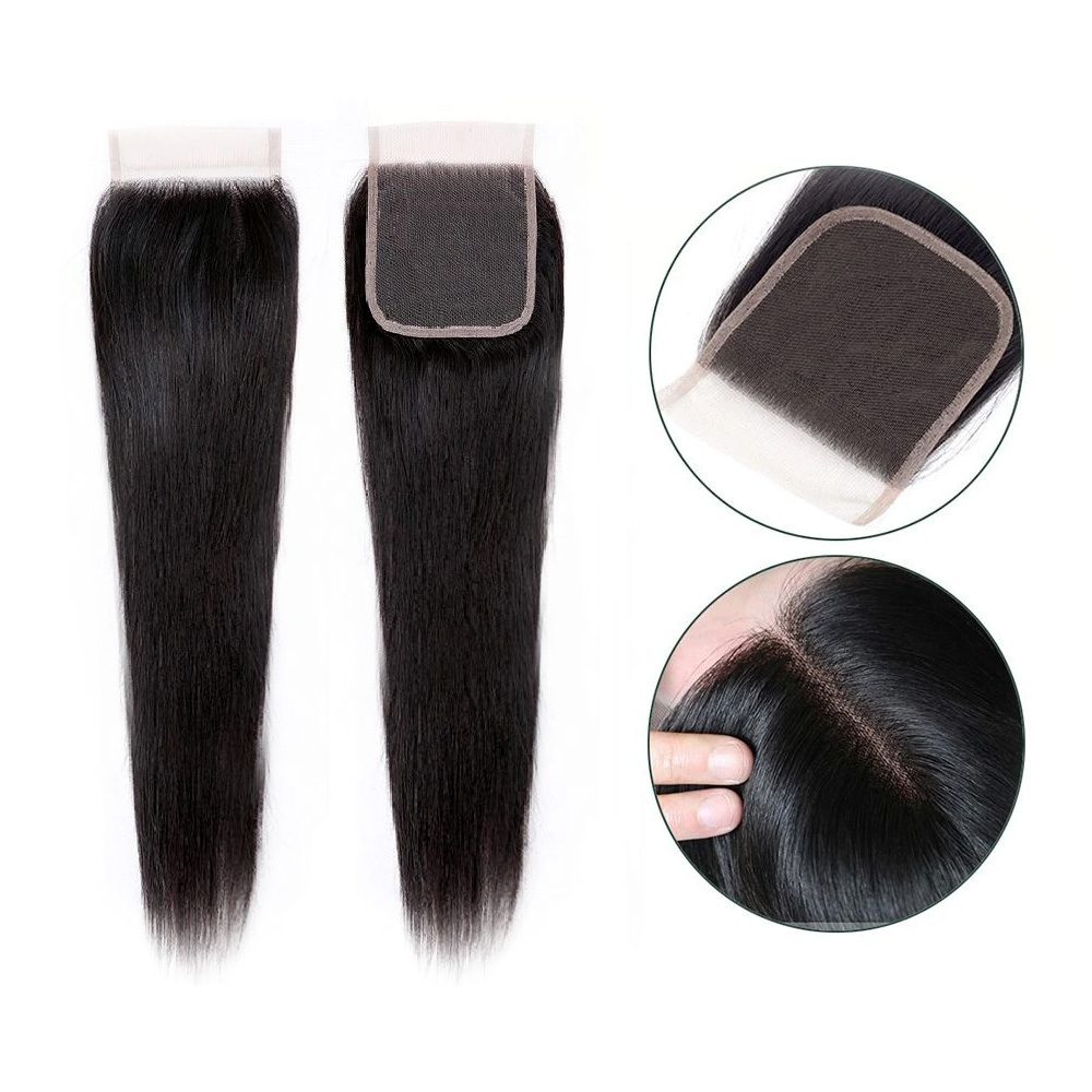 closure16.jpg Peruk Tepesi Doğal Renk (Closure) 16inch - Görsel 1