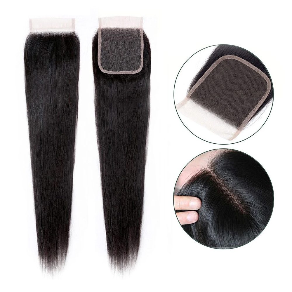 closure18.jpg Peruk Tepesi Doğal Renk (Closure) 18inch - Görsel 1