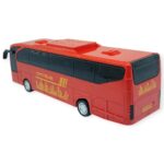 Sürtmeli Tur Otobüsü - 23 cm - Kırmızı - 1 ADET - Görsel 4