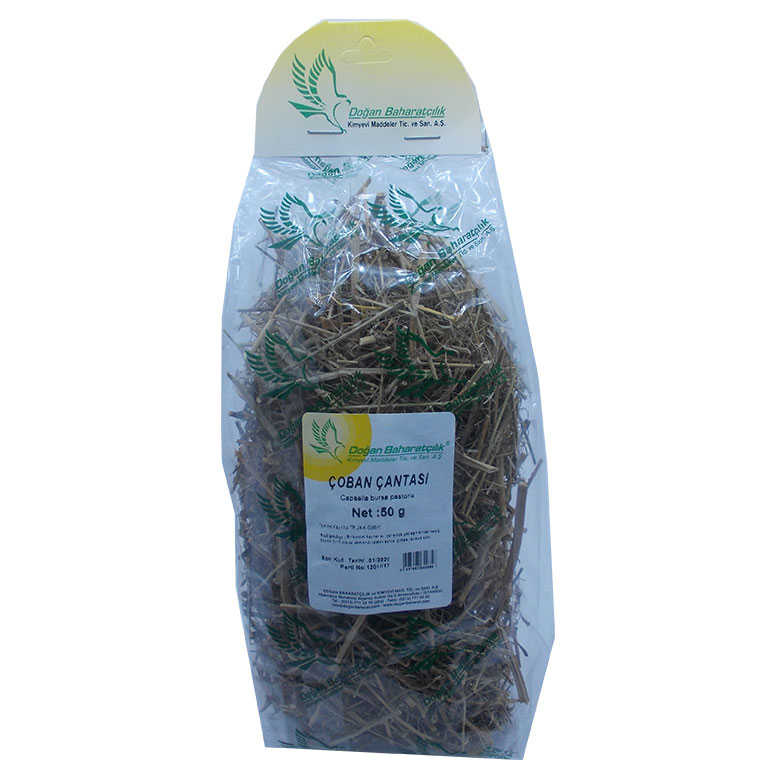 Çoban Çantası Otu 50Gr Pkt - Doğan Baharat Çoban Çantası Otu Doğal 50 Gr Paket - Görsel 1
